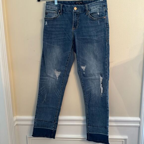 SUPER CUTE Dear John Straight Leg Jeans - Picture 1 of 8